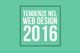 Tendenze nel web design 2016