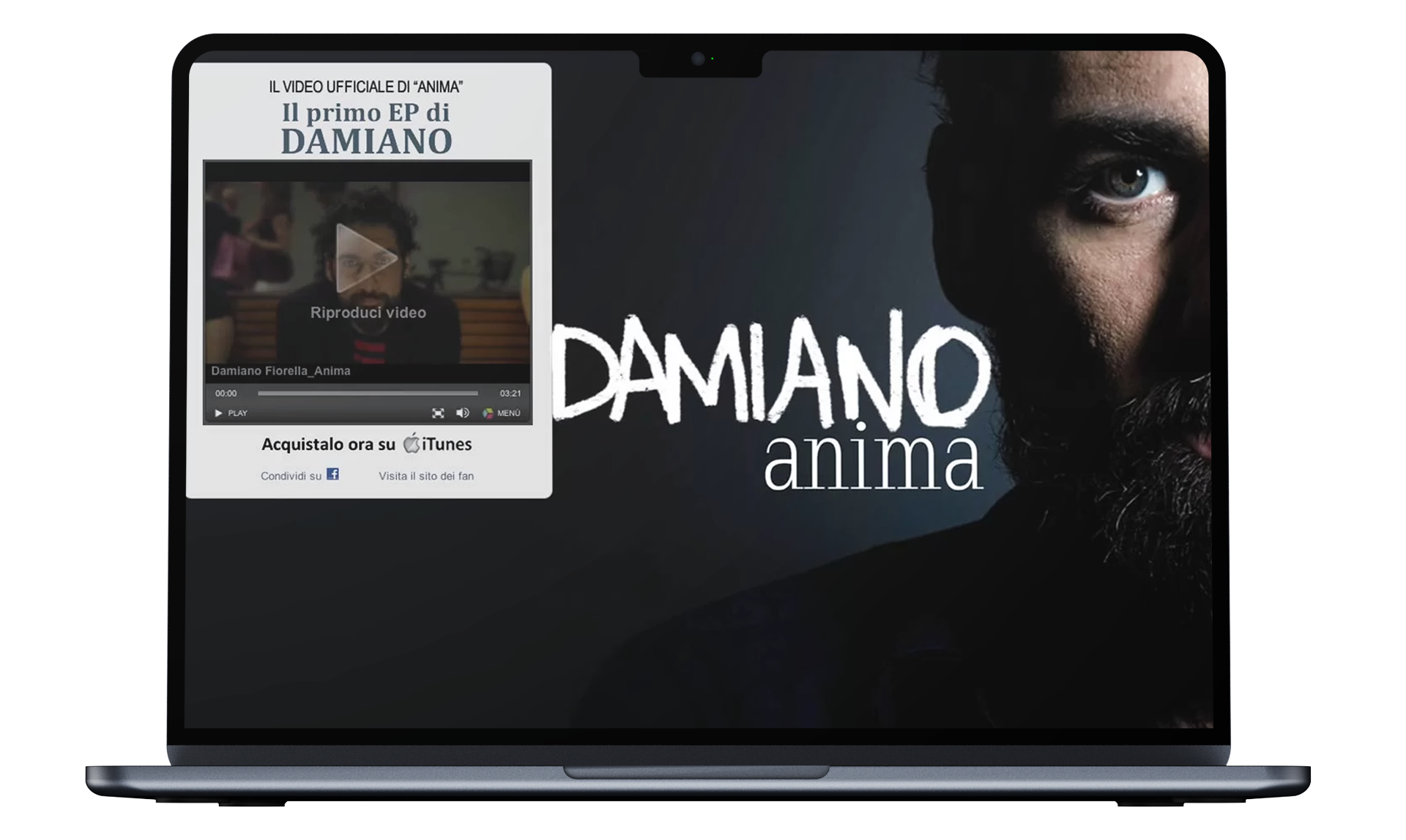 Social media strategy: Damiano