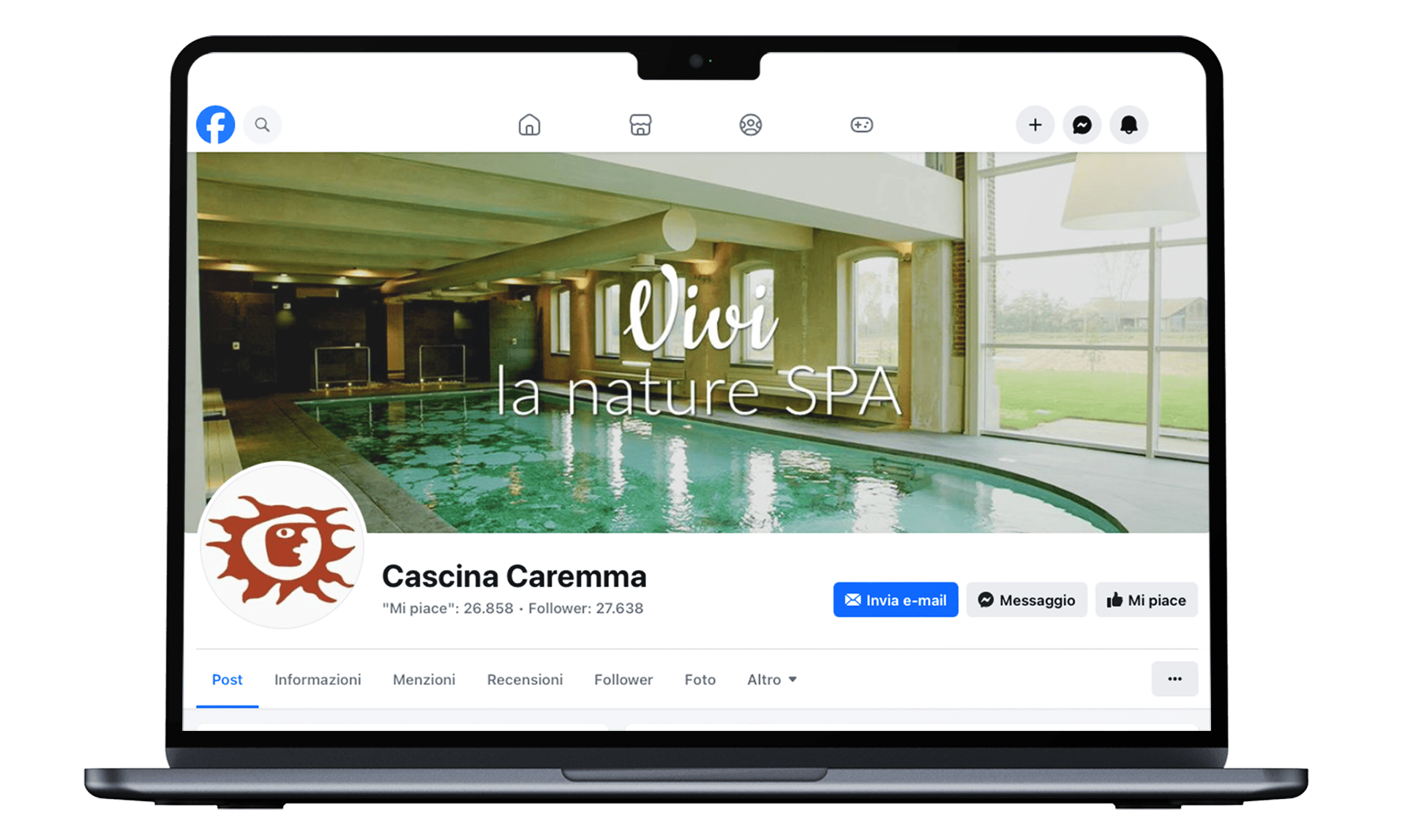 Gestione social media per Agriturismo