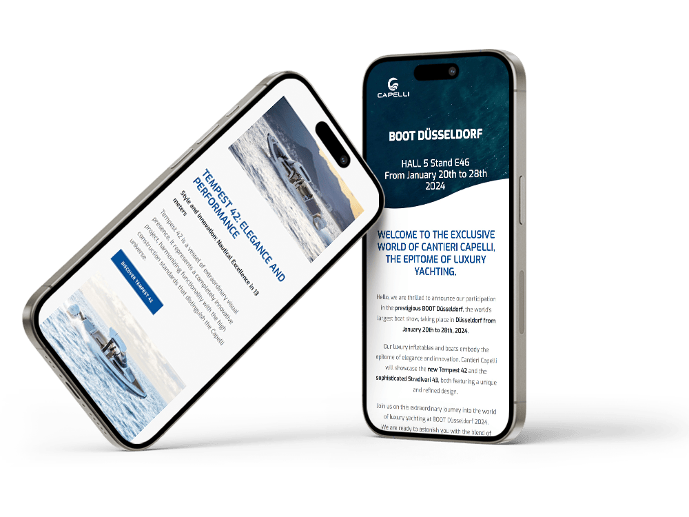 landig page responsive mobile