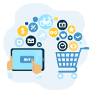 Siti Web e commerce e negozi online